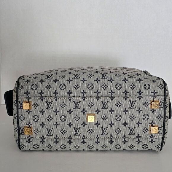 Louis Vuitton Josephine PM Navy Monogram Mini Boston Bag - Picture 8 of 14